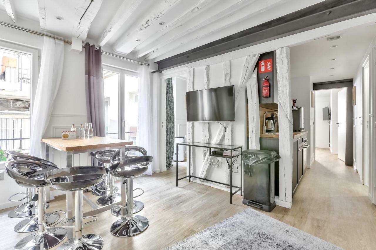 93 - Luxury Flat In Le Marais Apartment Paris Exterior foto